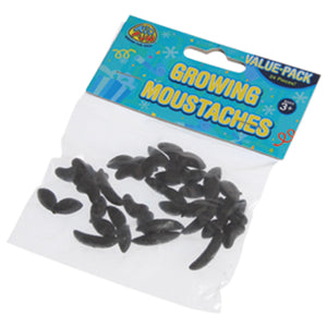 Growing Moustaches Novelty (24 Pieces)