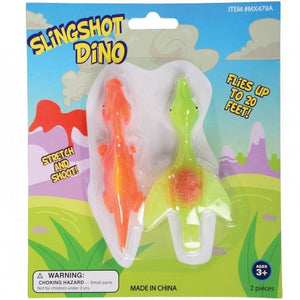 2ct Slingshot Dinosaurs Toy 12 Pkgs