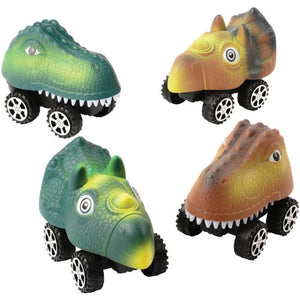 Giant Dinosaur Cars Toy (4ct Display)