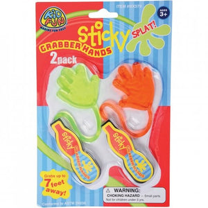 Sticky Grabber Hands Toy/2-Pc (1 Dozen Sets)