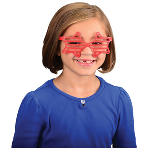 Patriotic Shutter Star Toy Glasses - Costume (one dozen)