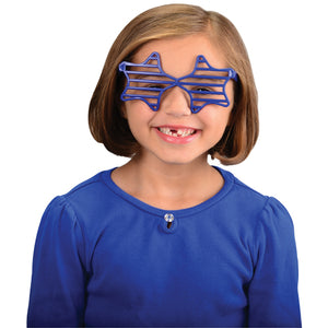 Patriotic Shutter Star Toy Glasses - Costume (one dozen)