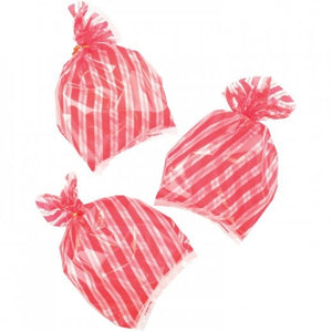 Candy Cane Stripe Cello Bags Party Favor (1 Dozen)