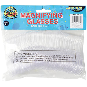 Novelty Magnifying Glasses Party Favor (Pack of 48)