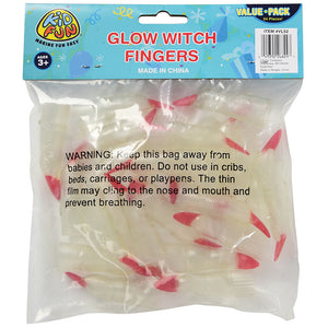 Halloween Glow Witch Fingers Party Favor - 24 Pieces