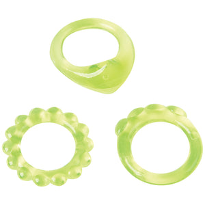 Gem Rings-72 Pieces Novelty