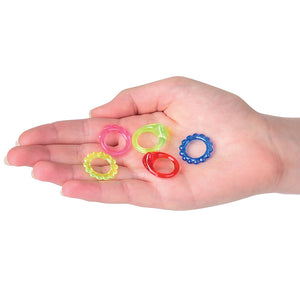 Gem Rings-72 Pieces Novelty