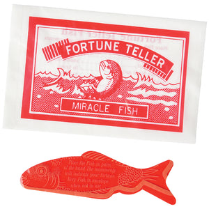 Large Fortune Fish Novelty Toys (72 Per Pack)