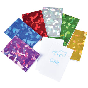 Mini Laser Memo Pad Stationery - 72 Pieces