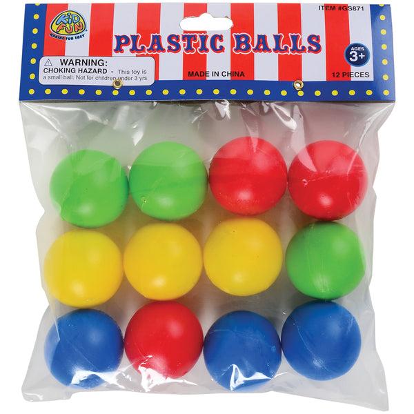 Small solid deals plastic balls