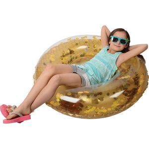 Metallic Mermaid Swim Ring, Adult