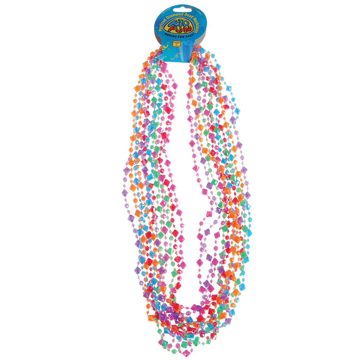 Mardi Gras Metallic Bead Necklaces Party Favor (144 pieces) - Duplicate -  Only $16.20 at Carnival Source