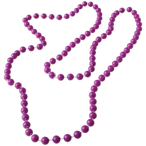 Wholesale Purple Metallic Bead Necklaces
