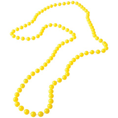 Bulk Assorted Metallic 6mm Bead Necklaces Party Favor (144 pieces