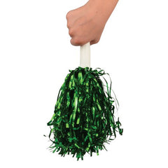 Metallic Pom Poms, Black Team Spirit (one dozen) - Only $7.08 at Carnival  Source